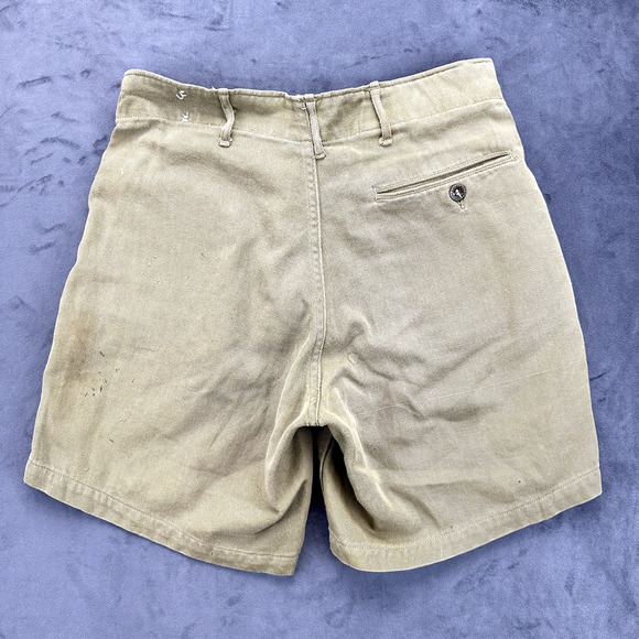 VINTAGE Boy Scouts of America Uniform Shorts Boys size 12 Brown BSA Lot of TWO - Picture 12 of 16